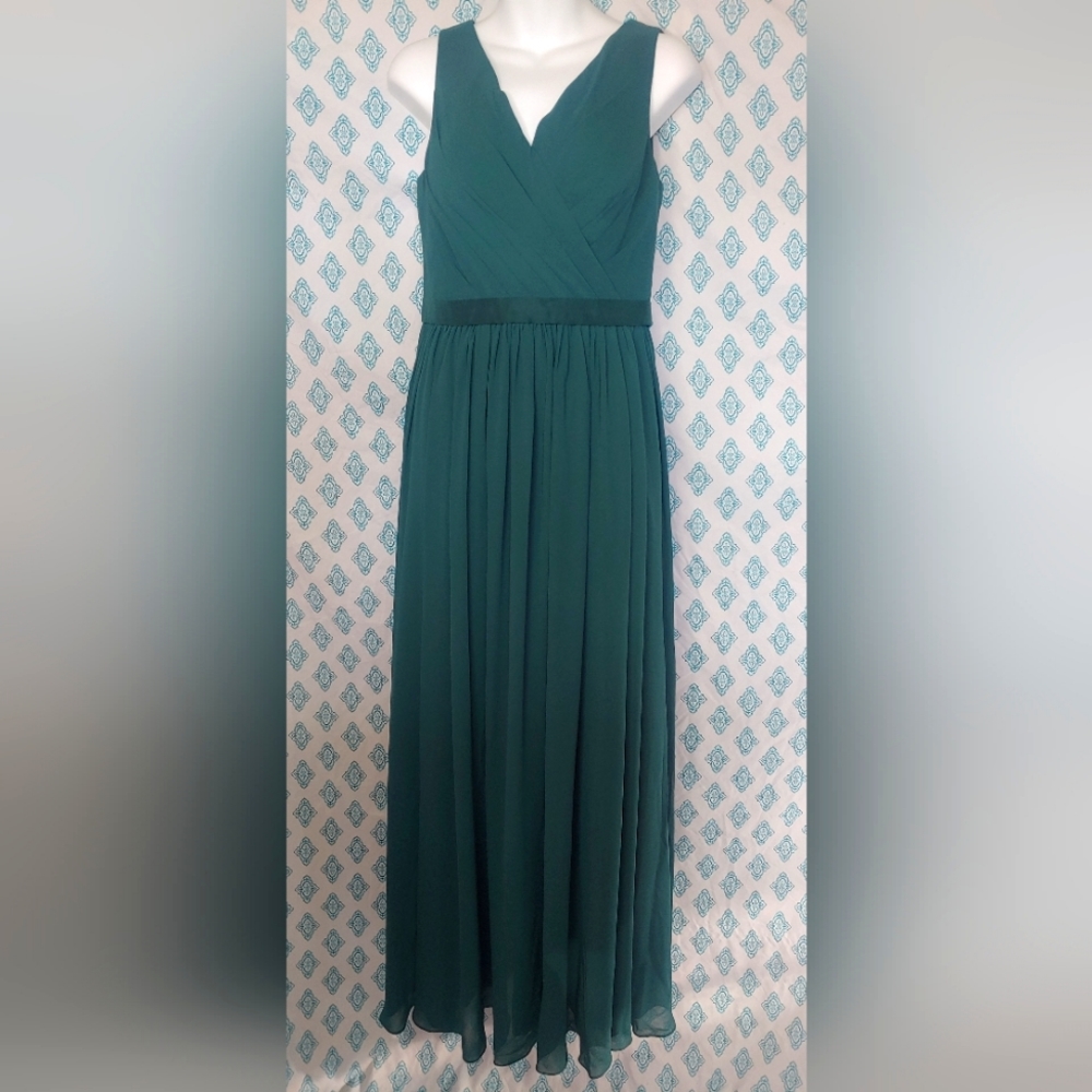 A & W Emerald Green Gown